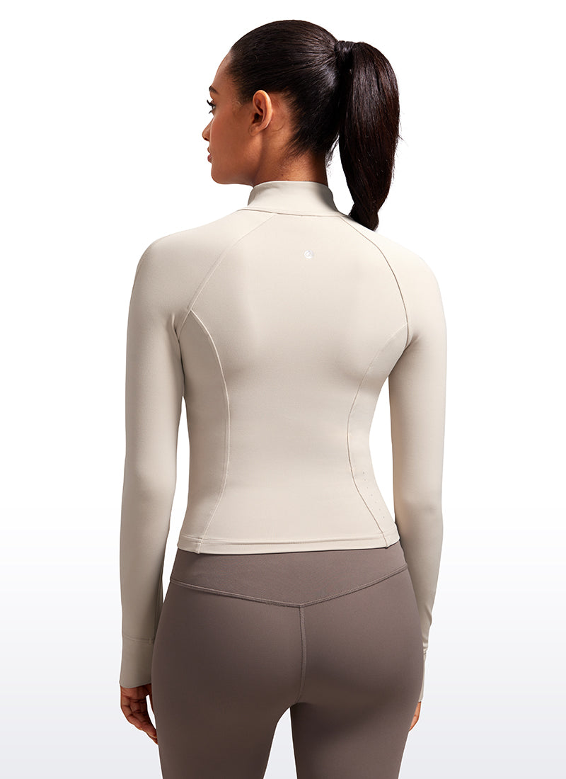 Butterluxe Waist-Length Full Zip Jackets