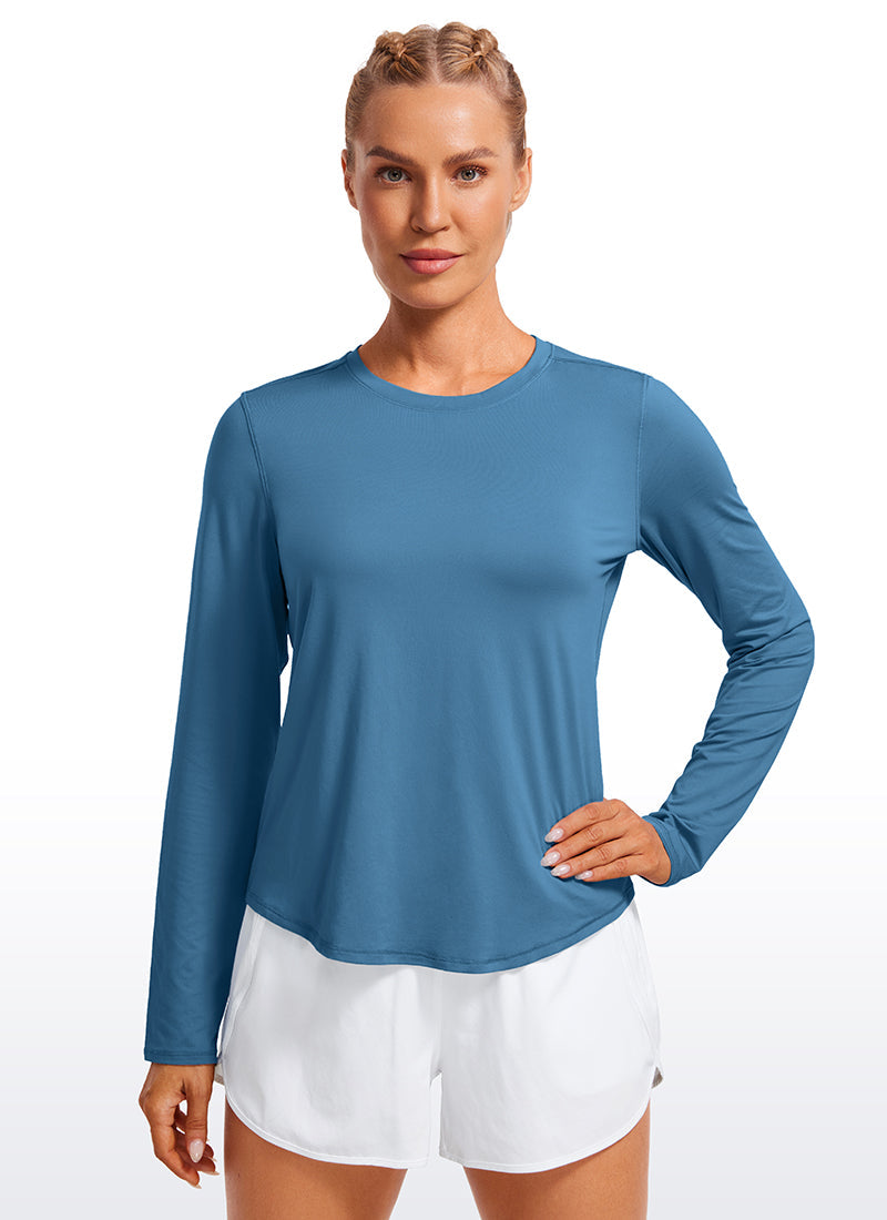 UPF 50+ Lightweight Long Sleeves High Neck