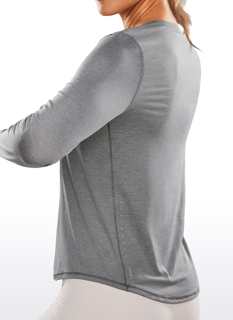 UPF 50+ Lightweight Long Sleeves High Neck