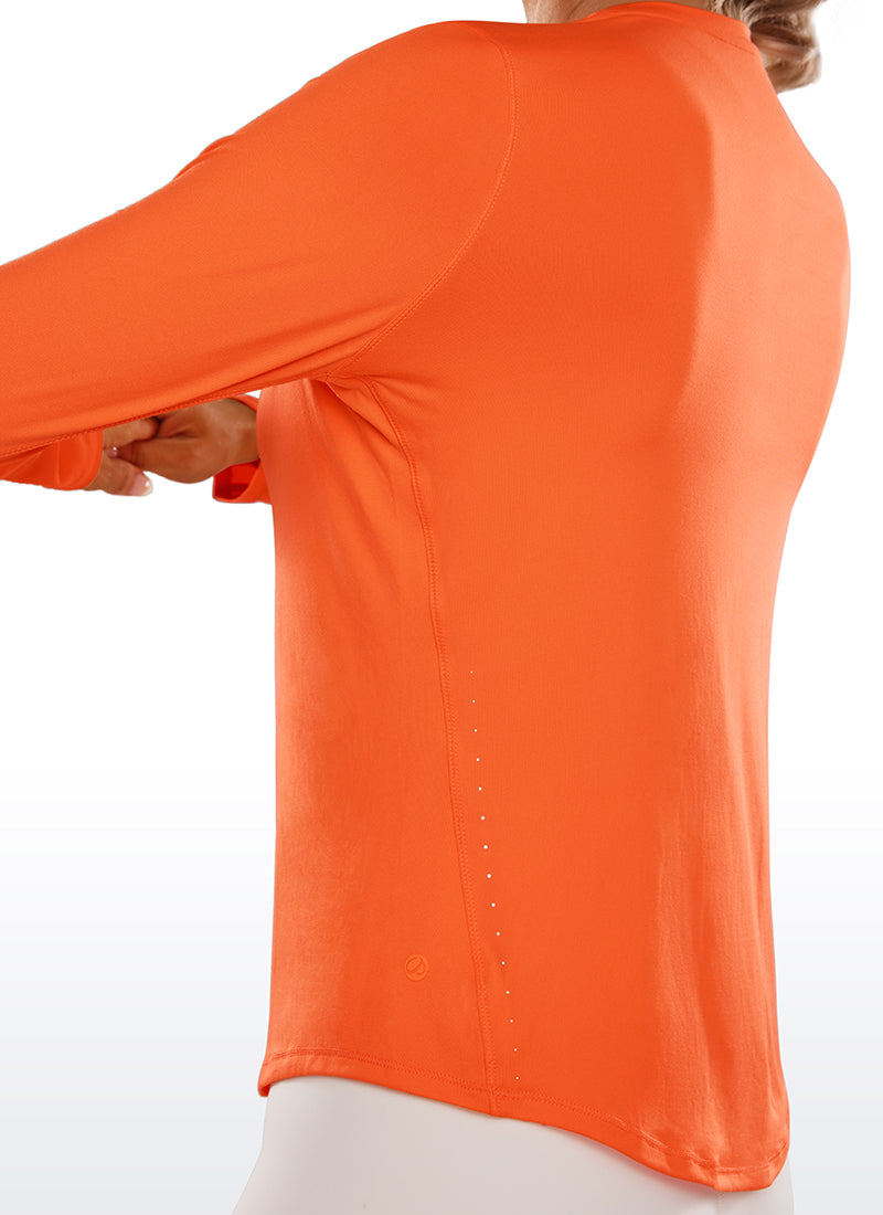 UPF 50+ Lightweight Long Sleeves High Neck