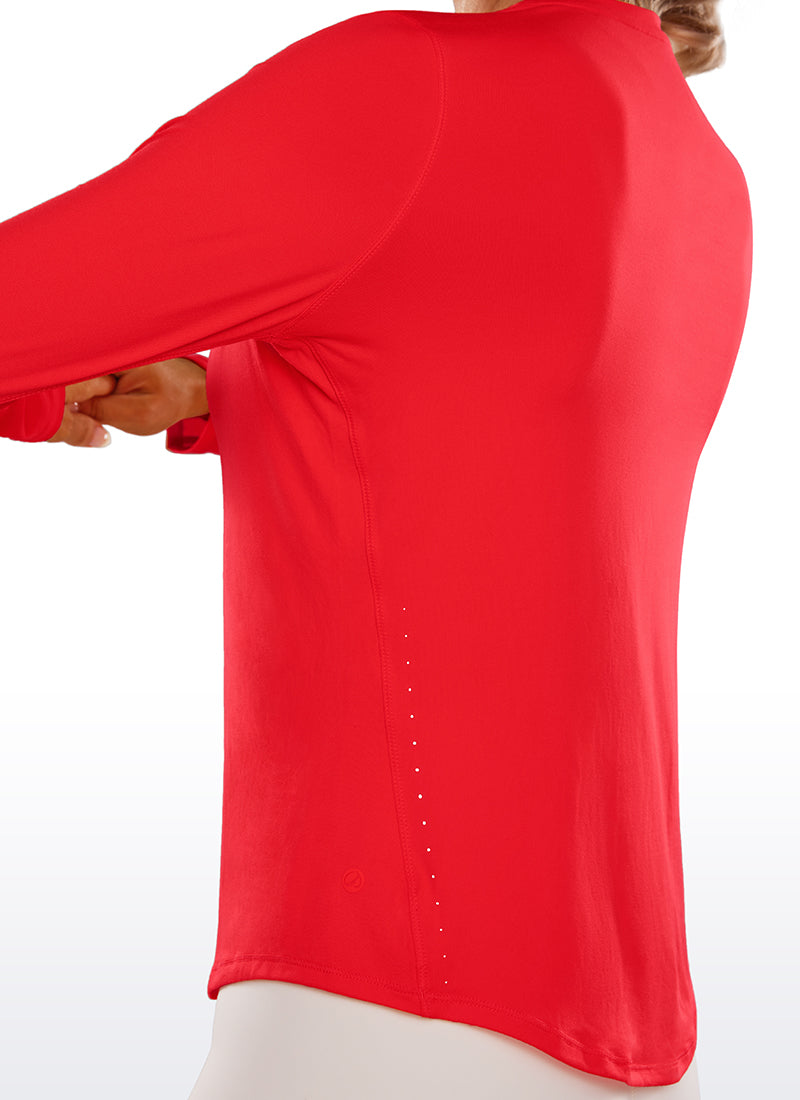 UPF 50+ Lightweight Long Sleeves High Neck