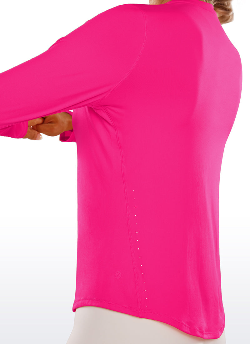 UPF 50+ Lightweight Long Sleeves High Neck