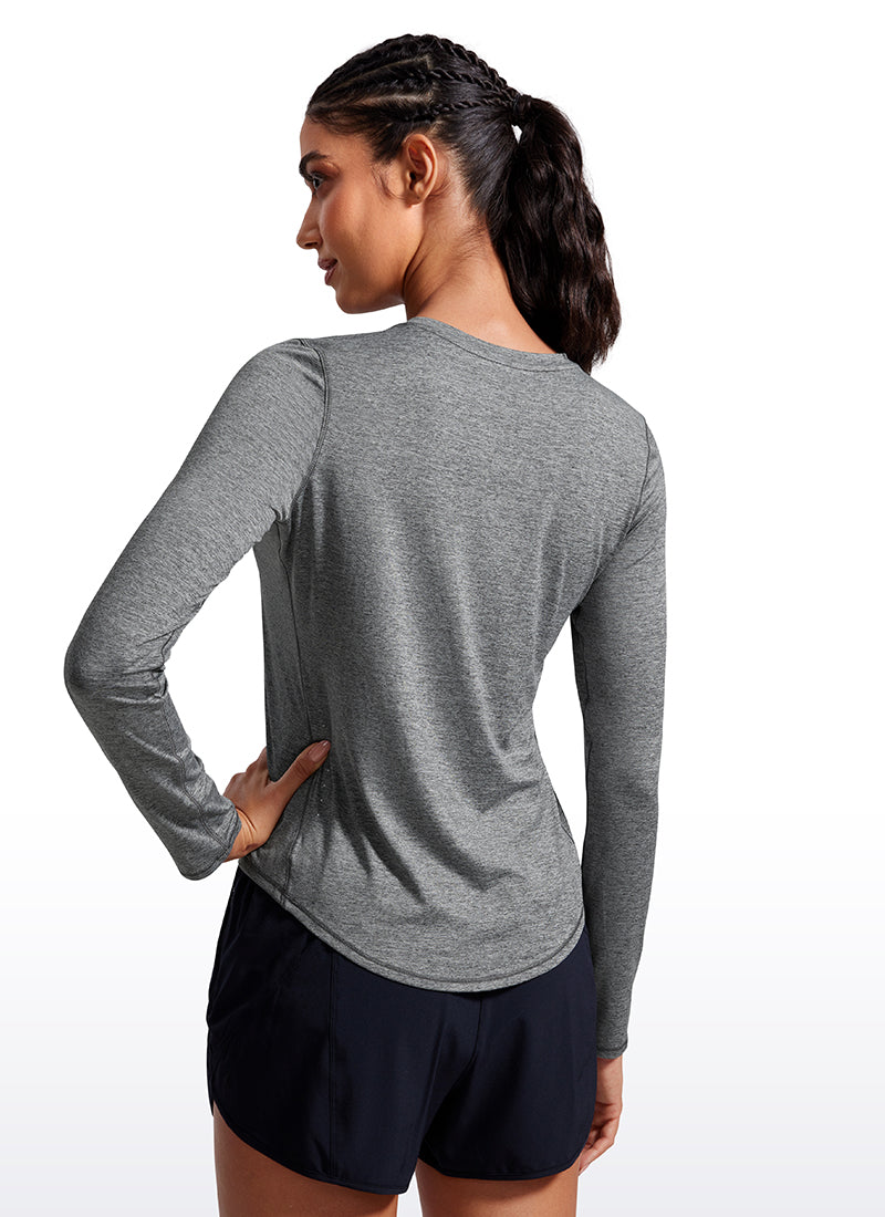 UPF 50+ Lightweight Long Sleeves High Neck