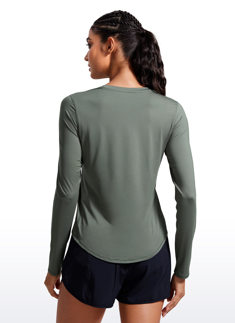 UPF 50+ Lightweight Long Sleeves High Neck