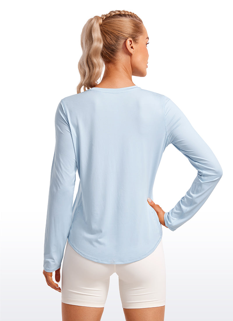 UPF 50+ Lightweight Long Sleeves High Neck