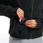 Fleece Lined Full Zip Hoodies with Thumb Holes