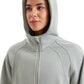 Fleece Lined Full Zip Hoodies with Thumb Holes