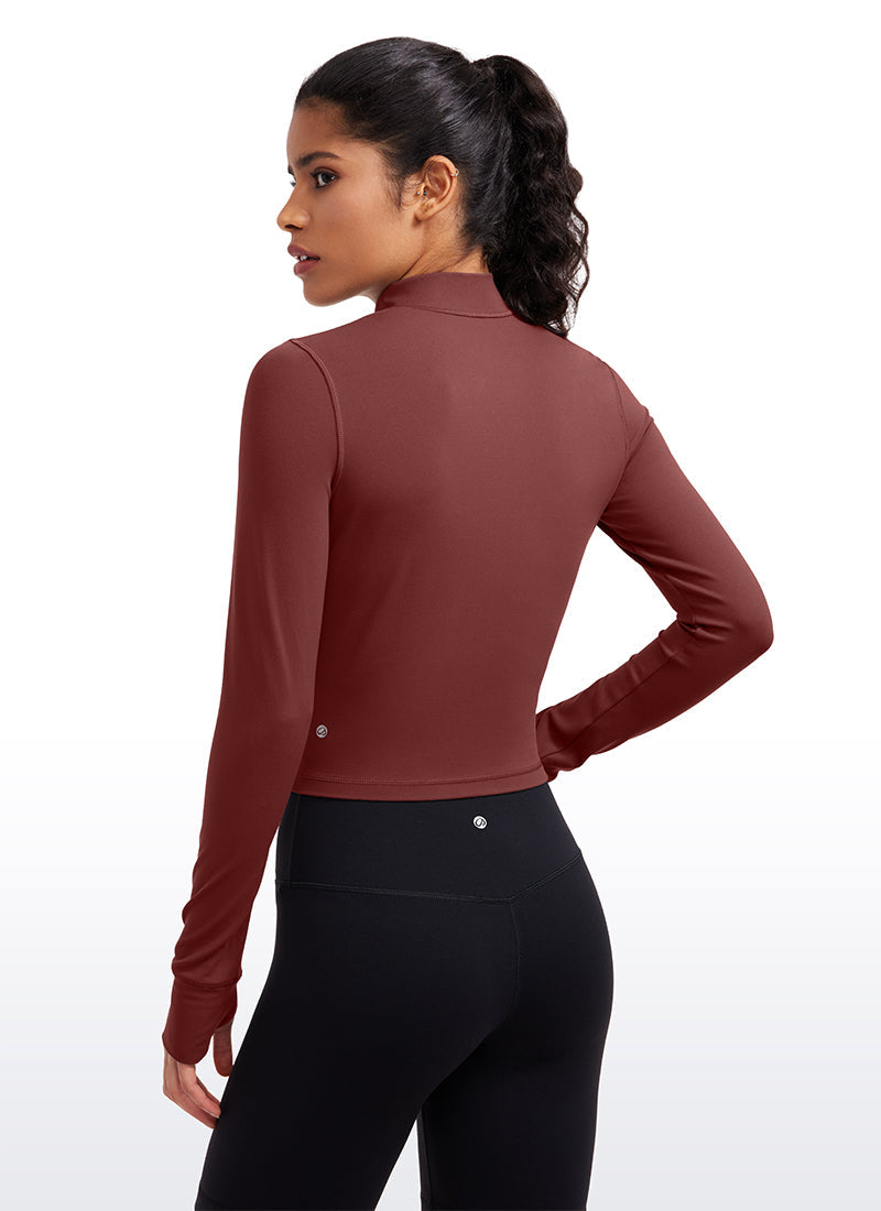 UltraSoft Full-Zip Cropped Jacket