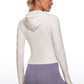 Butterluxe Full Zip Waist Length Jackets with Thumbholes