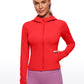 Butterluxe Full Zip Waist Length Jackets with Thumbholes