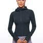 Butterluxe Full Zip Waist Length Jackets with Thumbholes