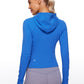 Butterluxe Full Zip Waist Length Jackets with Thumbholes