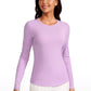 Ribbed Crewneck Hip Length Long Sleeves