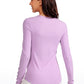 Ribbed Crewneck Hip Length Long Sleeves