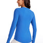 Ribbed Crewneck Hip Length Long Sleeves