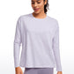 Pima Cotton Long Sleeves Crew Neck