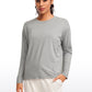 Pima Cotton Long Sleeves Crew Neck