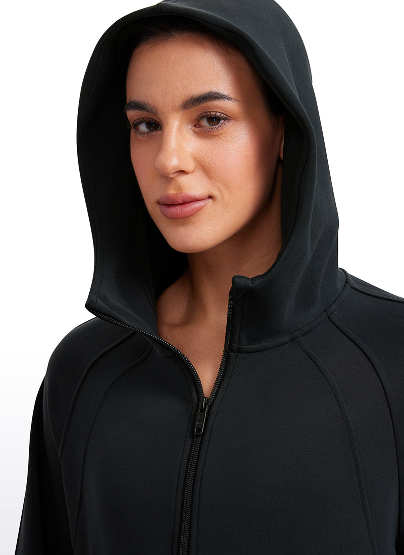 SoftAura Full Zip Pullover Hoodie