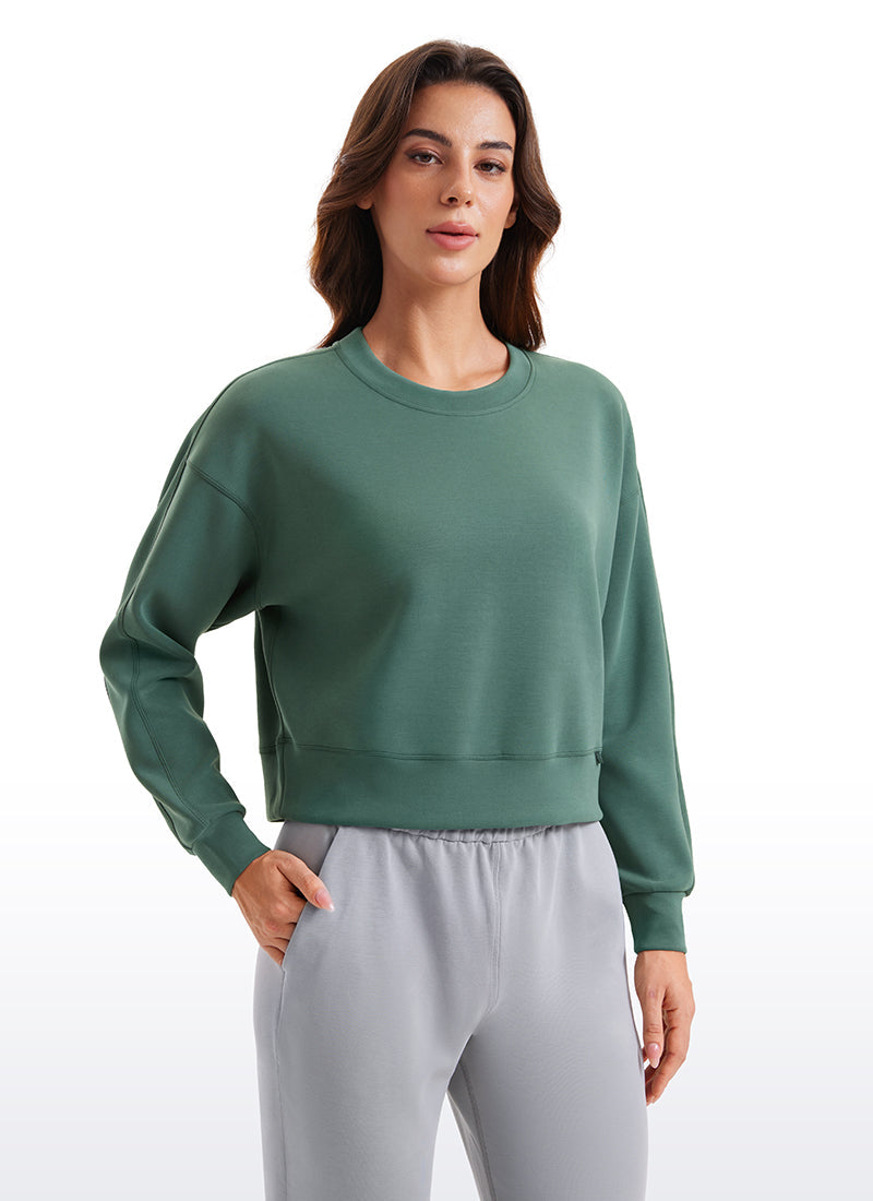 SoftAura Pullover Crewneck Sweatshirts