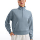 SoftAura Half Zip Pullover Sweatshirt