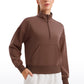 SoftAura Half Zip Pullover Sweatshirt