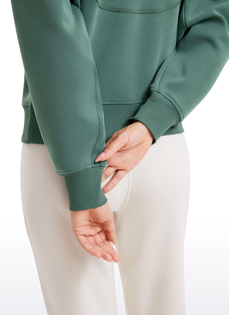 SoftAura Half Zip Pullover Sweatshirt