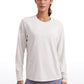 Workout Hip Length Long Sleeves Crewneck