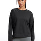 Lightweight Pullover Long Sleeves Crew Neck