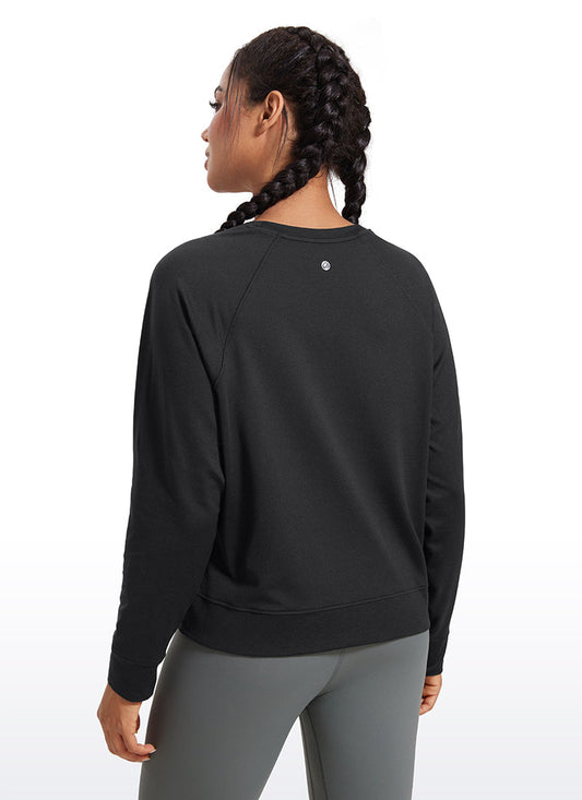 Lightweight Pullover Long Sleeves Crew Neck