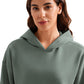 SoftAura Cropped Pullover Hoodies