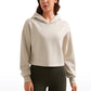 SoftAura Cropped Pullover Hoodies