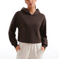 SoftAura Cropped Pullover Hoodies