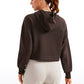 SoftAura Cropped Pullover Hoodies