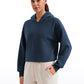 SoftAura Cropped Pullover Hoodies