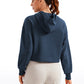 SoftAura Cropped Pullover Hoodies