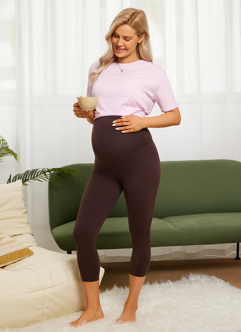 Butterluxe Maternity Leggings 21" - Super High Waist