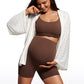 Butterluxe Maternity Shorts 4''- Super High Waist