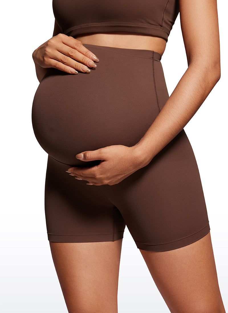 Butterluxe Maternity Shorts 4''- Super High Waist