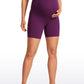 Butterluxe Maternity Shorts 6''- Super High Waist