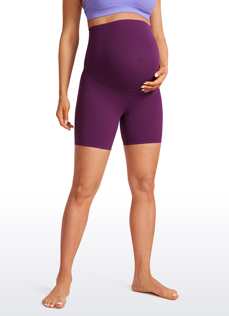 Butterluxe Maternity Shorts 6''- Super High Waist