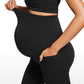 Butterluxe Maternity Leggings with Pockets 21"- Super High Waist