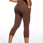 Butterluxe Maternity Leggings with Pockets 21"- Super High Waist