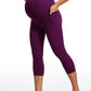 Butterluxe Maternity Leggings with Pockets 21"- Super High Waist