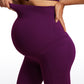 Butterluxe Maternity Leggings with Pockets 21"- Super High Waist