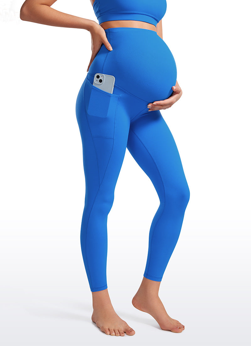 Butterluxe Maternity Leggings with Pockets 25"