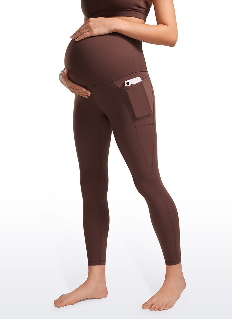 Butterluxe Maternity Leggings with Pockets 25"