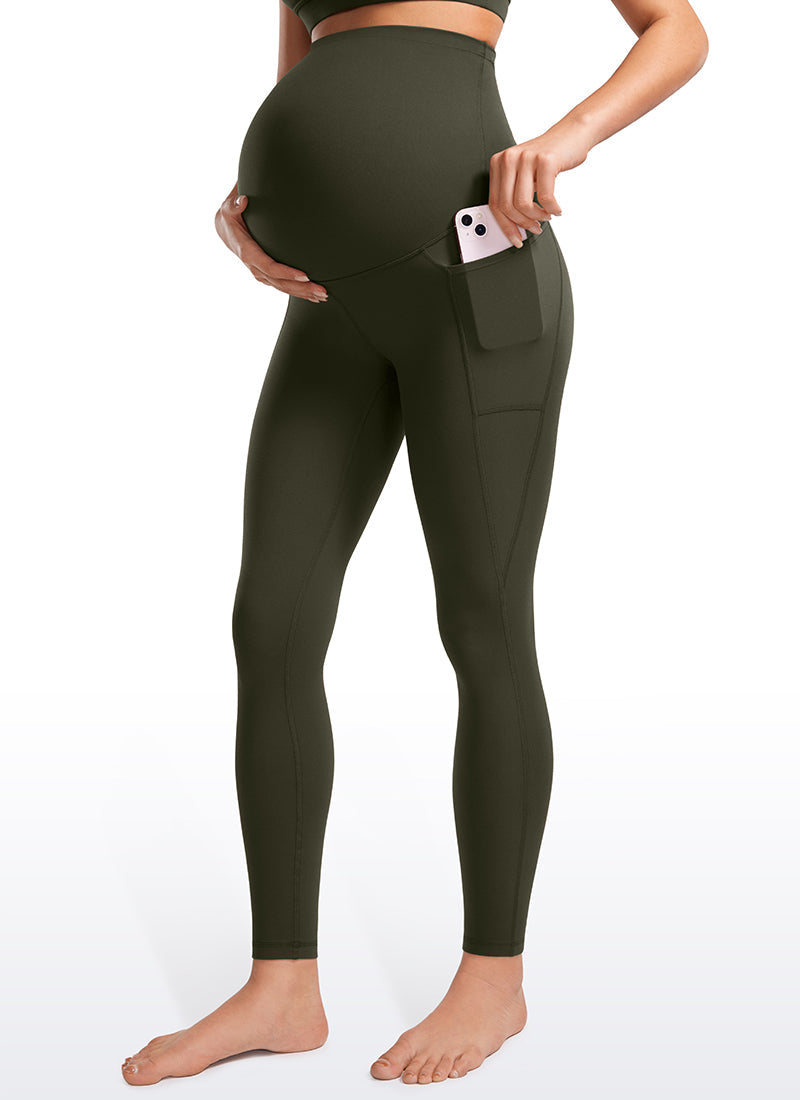 Butterluxe Maternity Leggings with Pockets 28"