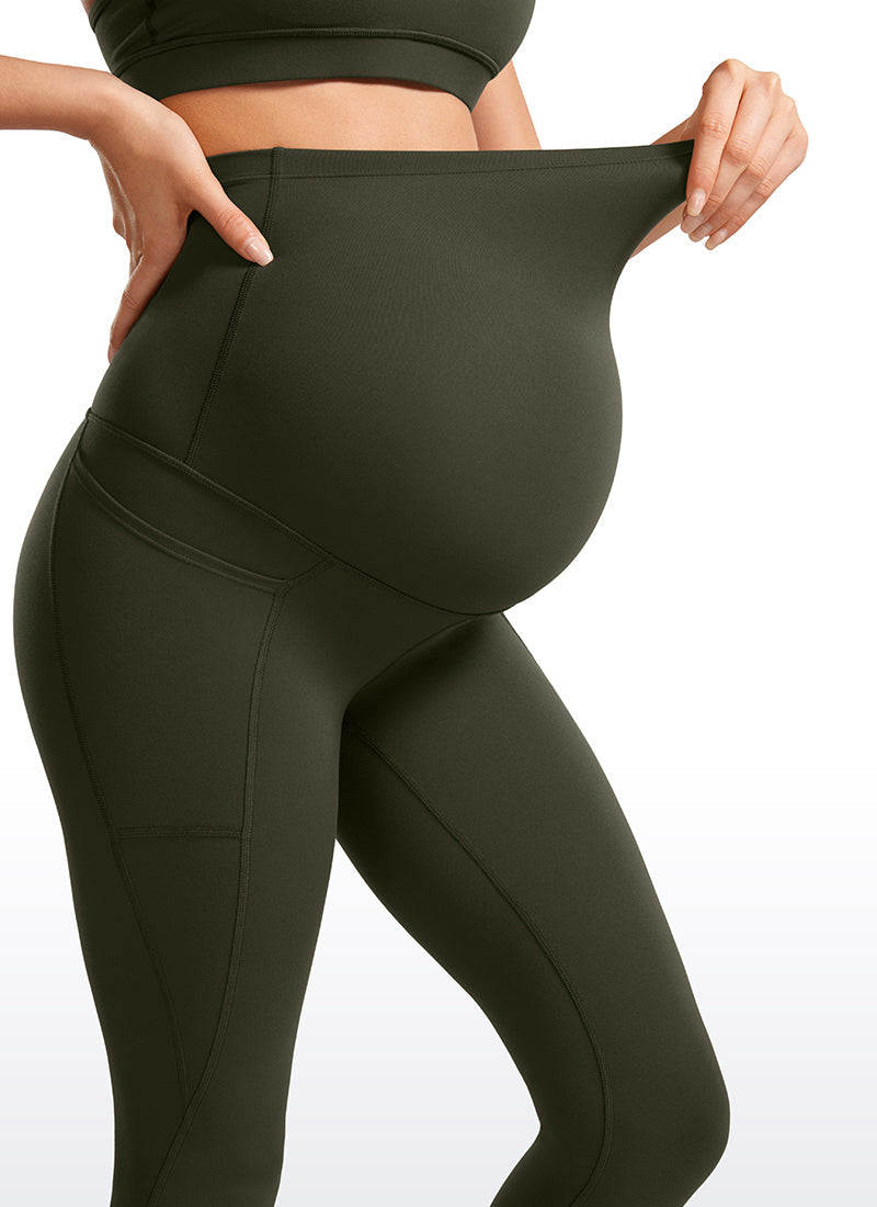 Butterluxe Maternity Leggings with Pockets 28"