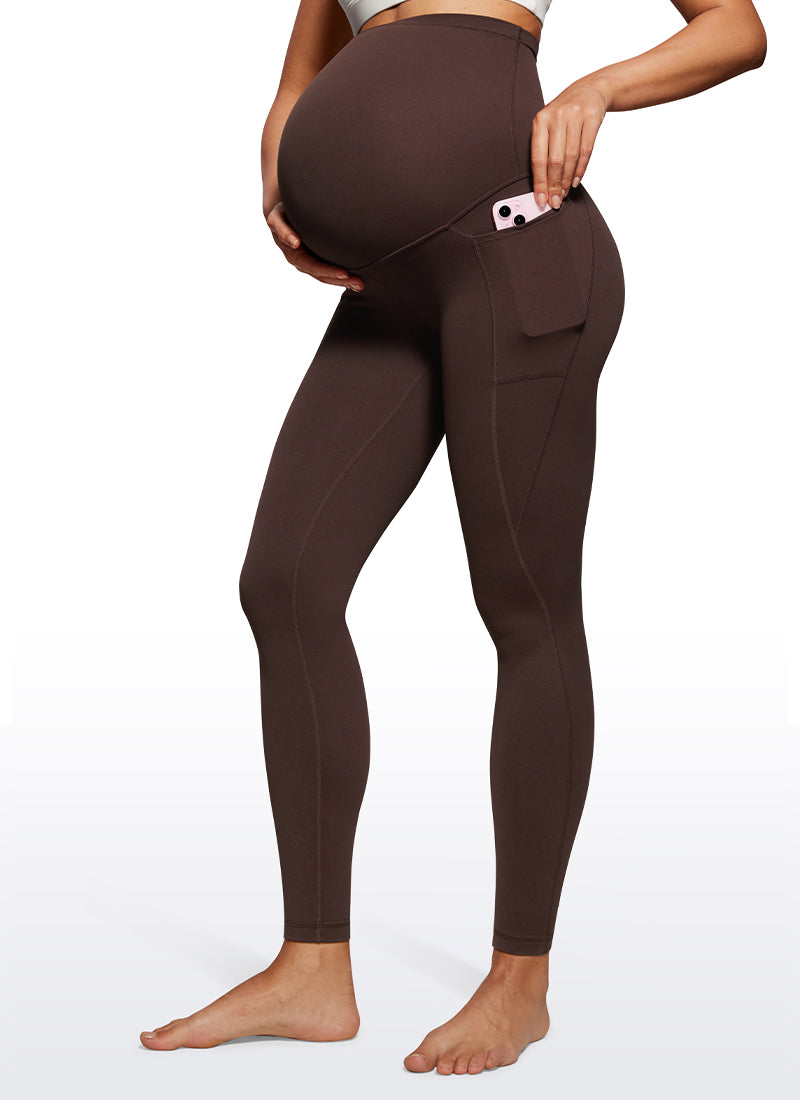 Butterluxe Maternity Leggings with Pockets 28"