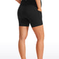 Butterluxe Maternity Pockets Shorts 5''- Super High Waist